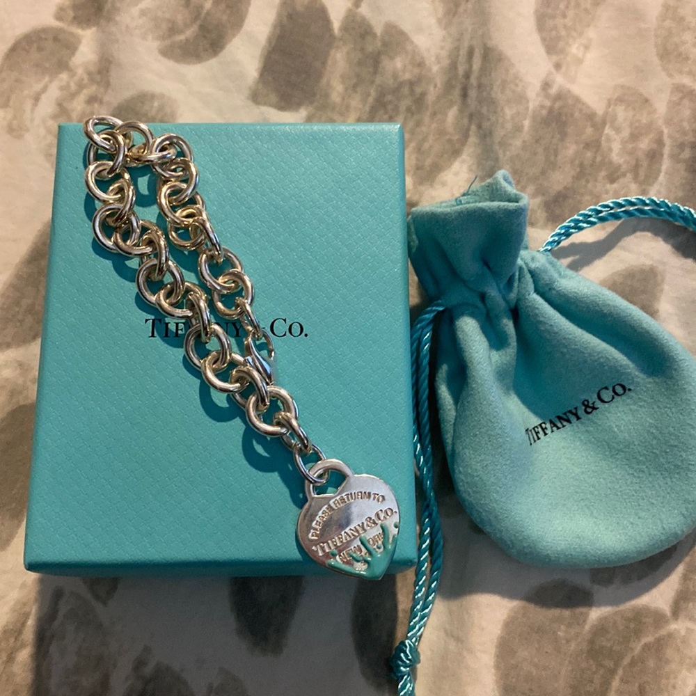 Return to Tiffany Splash Heart Tag Bracelet